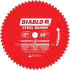 Diablo Steel Demon 12 In. 60-Tooth Cermet II Carbide Ferrous Metals Circular Saw Blade Image 1